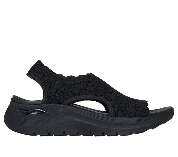 Skechers Women's Arch Fit 2.0 Sandal - Flawless Choice - Black 164018