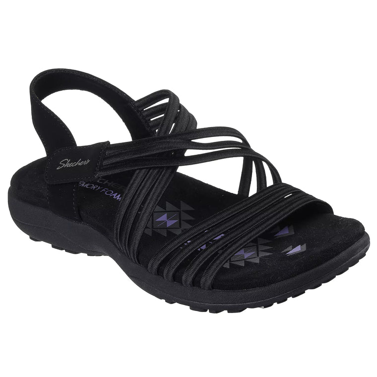 Skechers Women's Reggae Slim - Sunnyside 2.0 Sandal - Black 164036