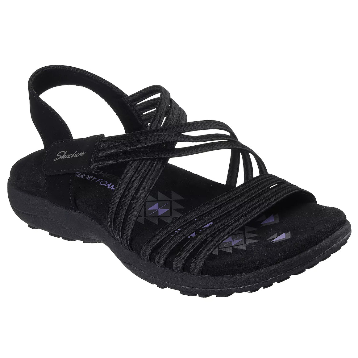 Skechers Women's Reggae Slim - Sunnyside 2.0 Sandal - Black 164036