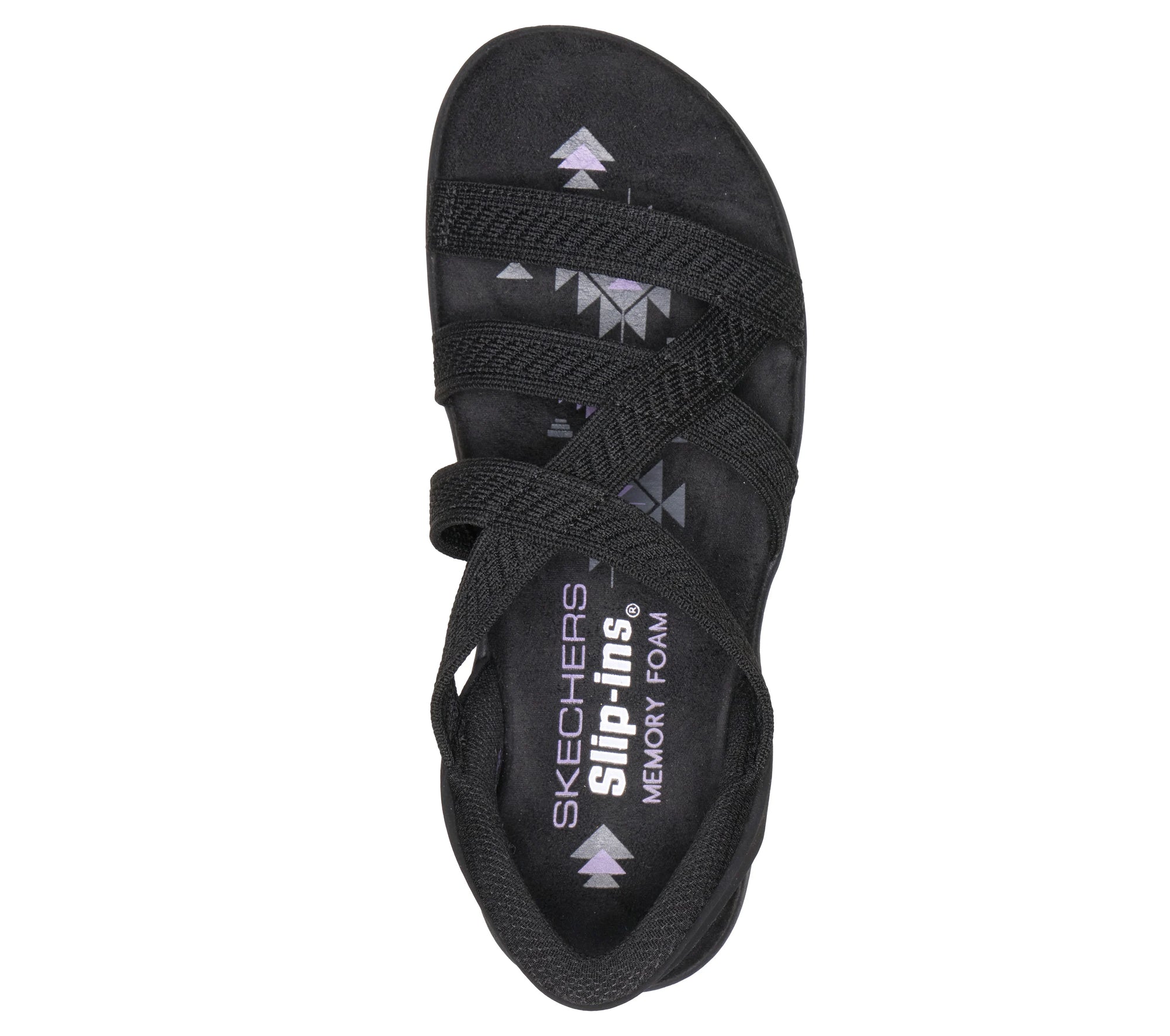 Skechers Women's Reggae Slim-Daily Sandals - Black 164038