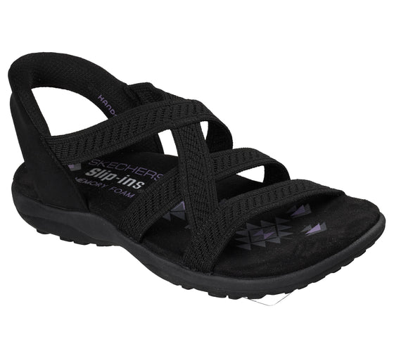Skechers Women's Reggae Slim-Daily Sandals - Black 164038