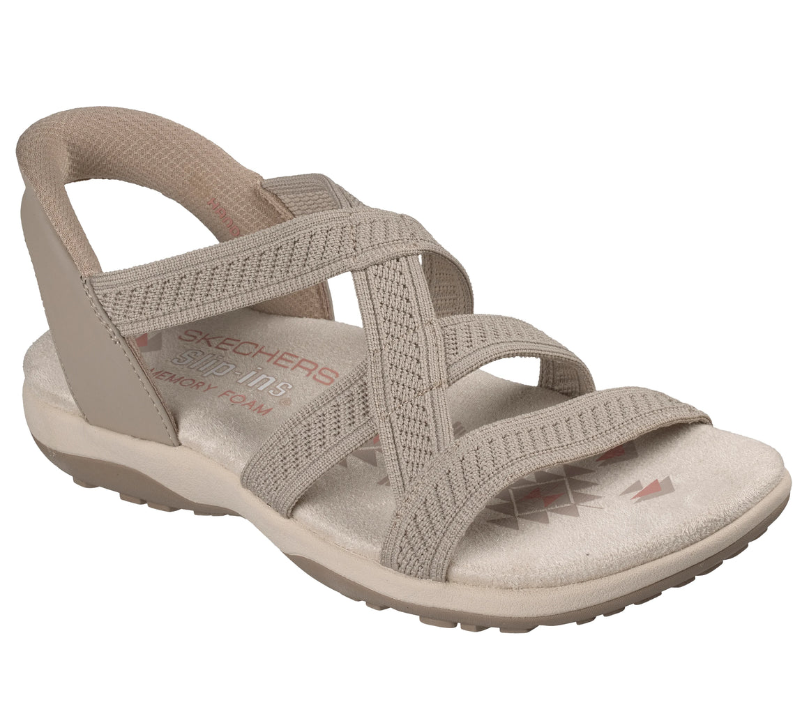 Skechers Women's Reggae Slim-Daily Sandals - Taupe 164038