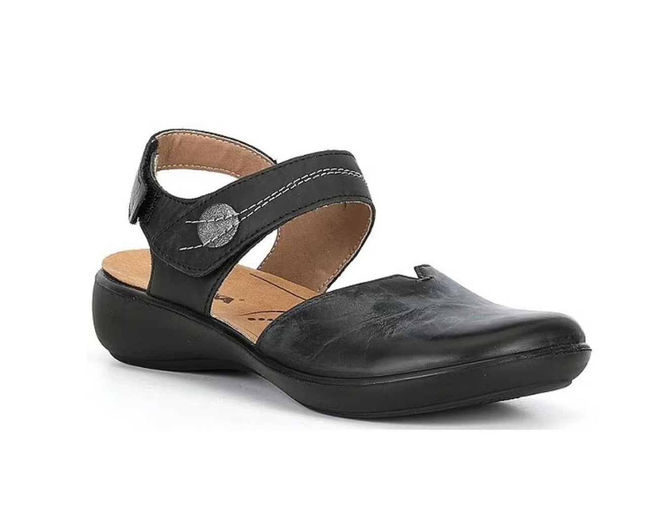 Romika Women's Ibiza 77 Clog Sandal - Black 16777