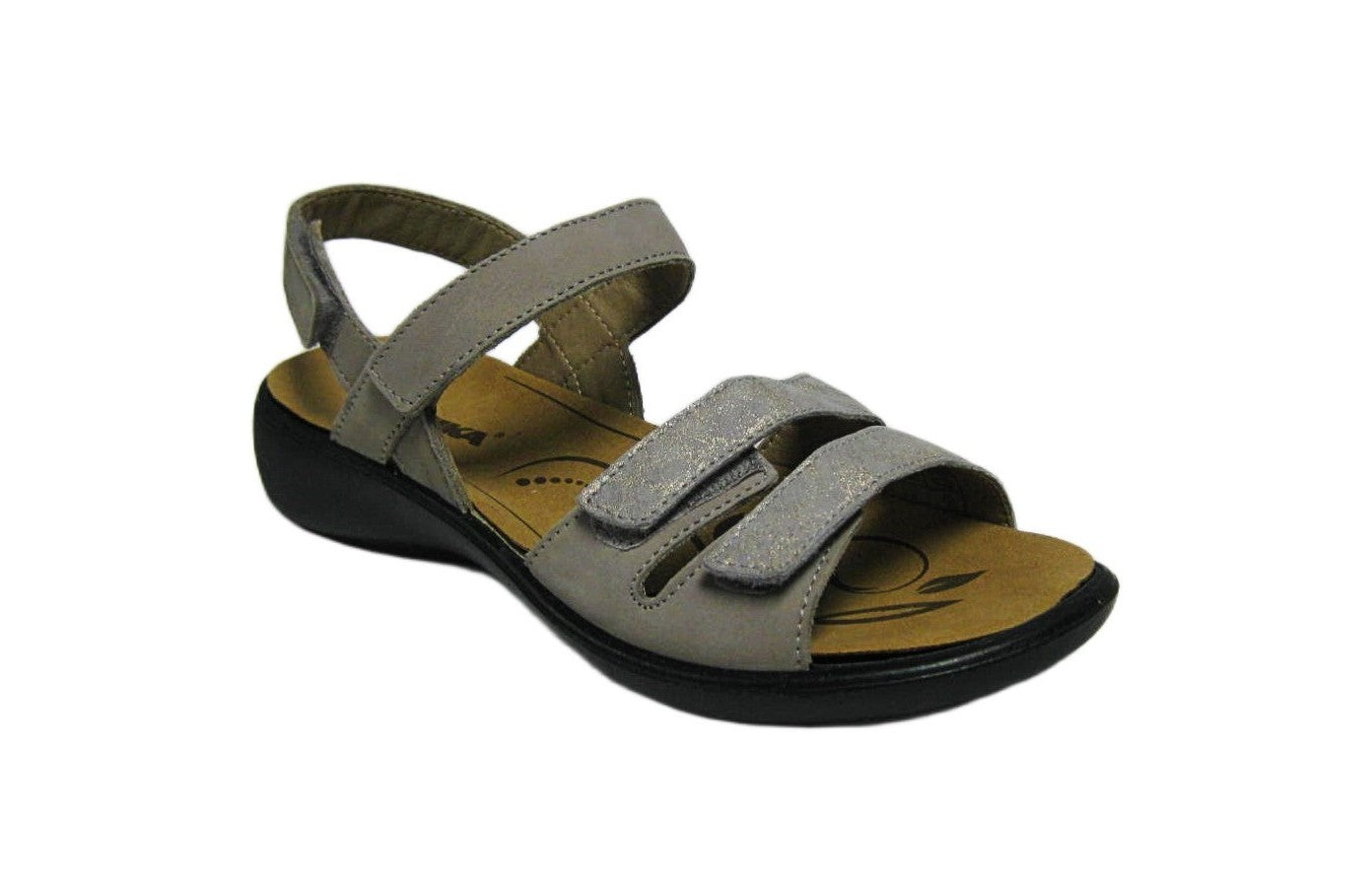 Romika Women's Ibiza 86 Sandal - Grey-Combi 16786