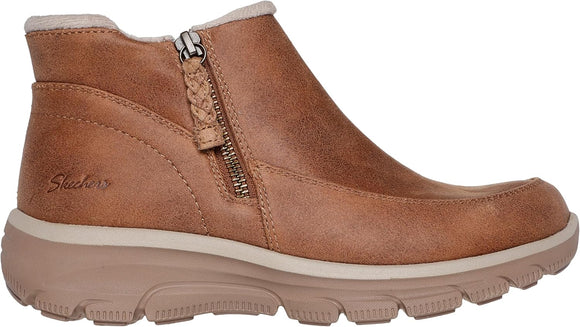 Skechers Women's Easy Going-Into Fall Bootie - Chestnut 168031