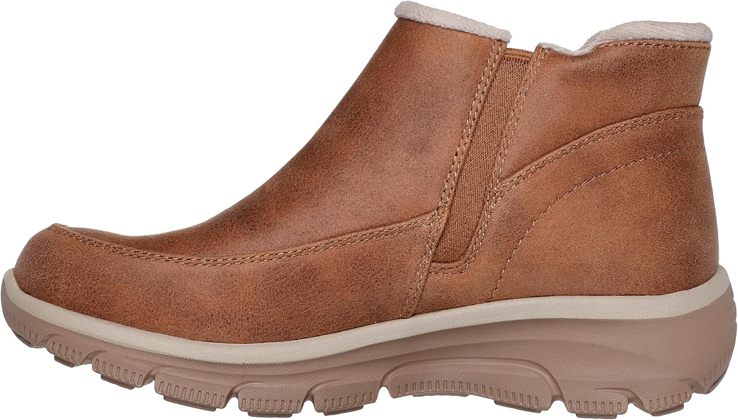 Skechers Women's Easy Going-Into Fall Bootie - Chestnut 168031