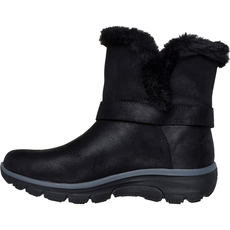 Skechers Women's Easy Going Slip-Ins Dreamers Move Boot - Black 168045 - ShoeShackOnline