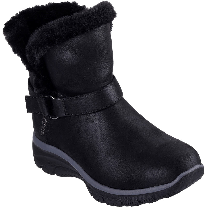 Skechers Women's Easy Going Slip-Ins Dreamers Move Boot - Black 168045 - ShoeShackOnline