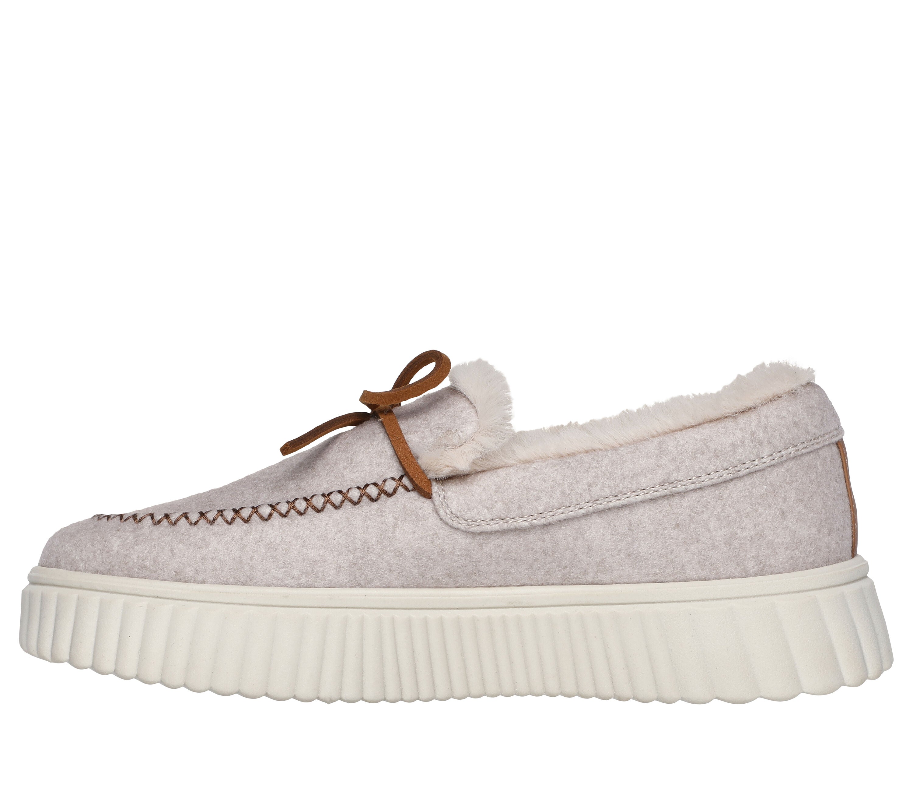 Skechers Women's Cozy Ojai Fur Slipper Natural 169028