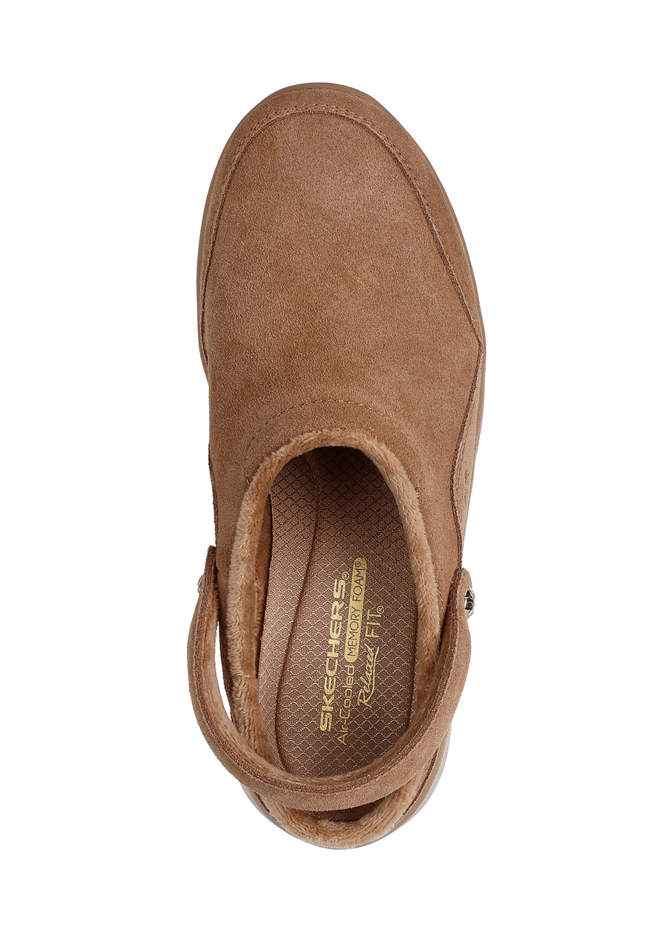 Skechers Women's Easy Going - Distinctive Charm Slip-On Clog - Tan 169120