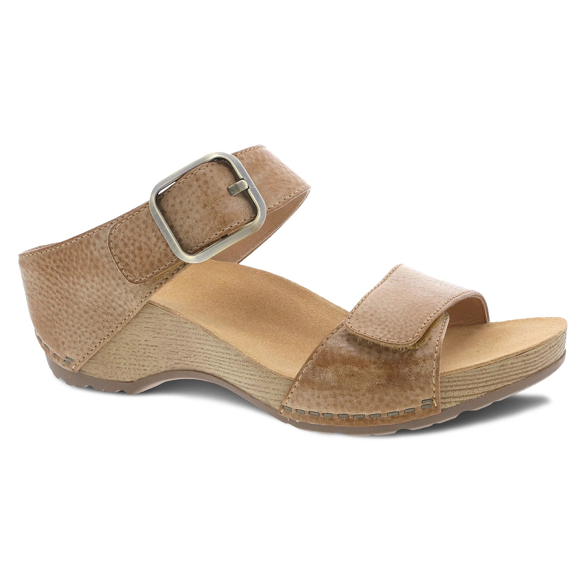 Dankso Women's Tanya Sandal - Tan Milled Burnished 1711371600