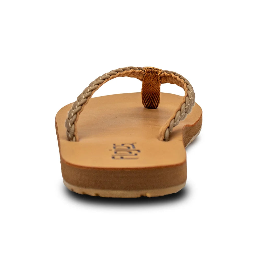 Flojos Women's Harper Sandal - Tan/Tan 178-TNTN