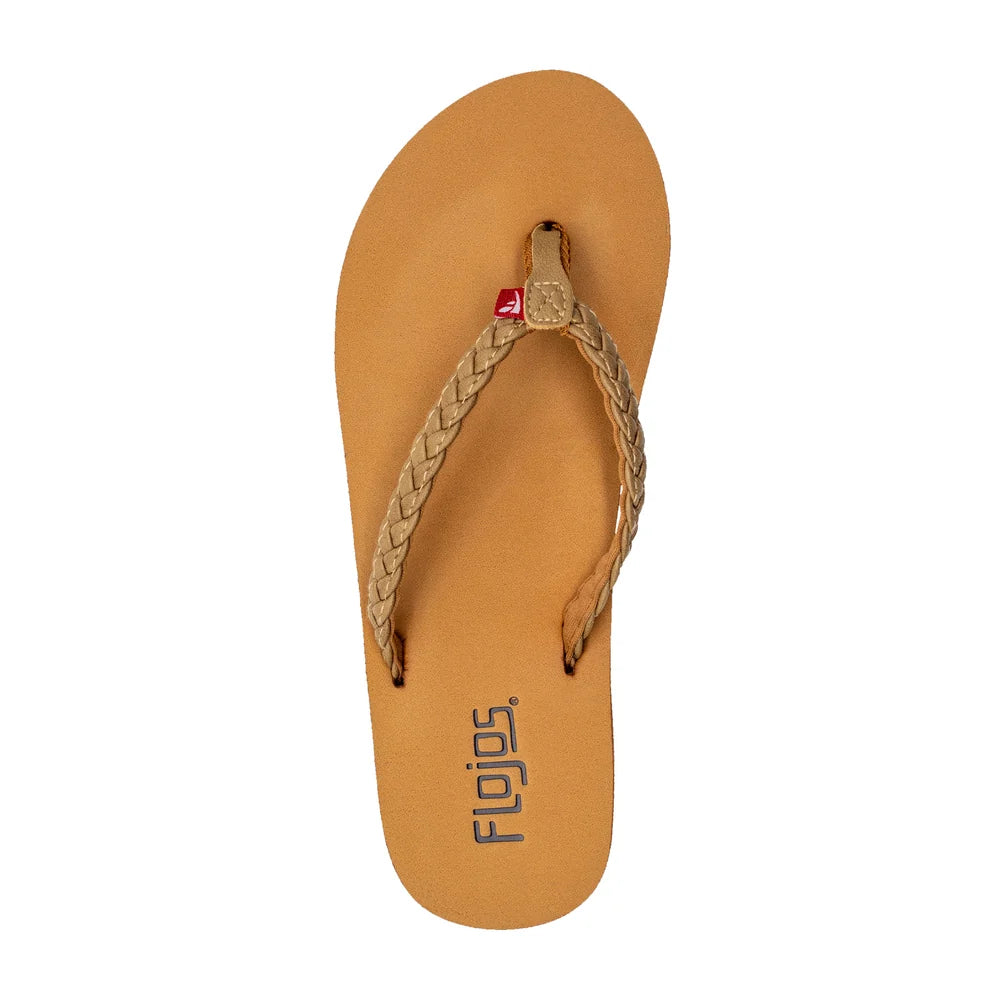 Flojos Women's Harper Sandal - Tan/Tan 178-TNTN