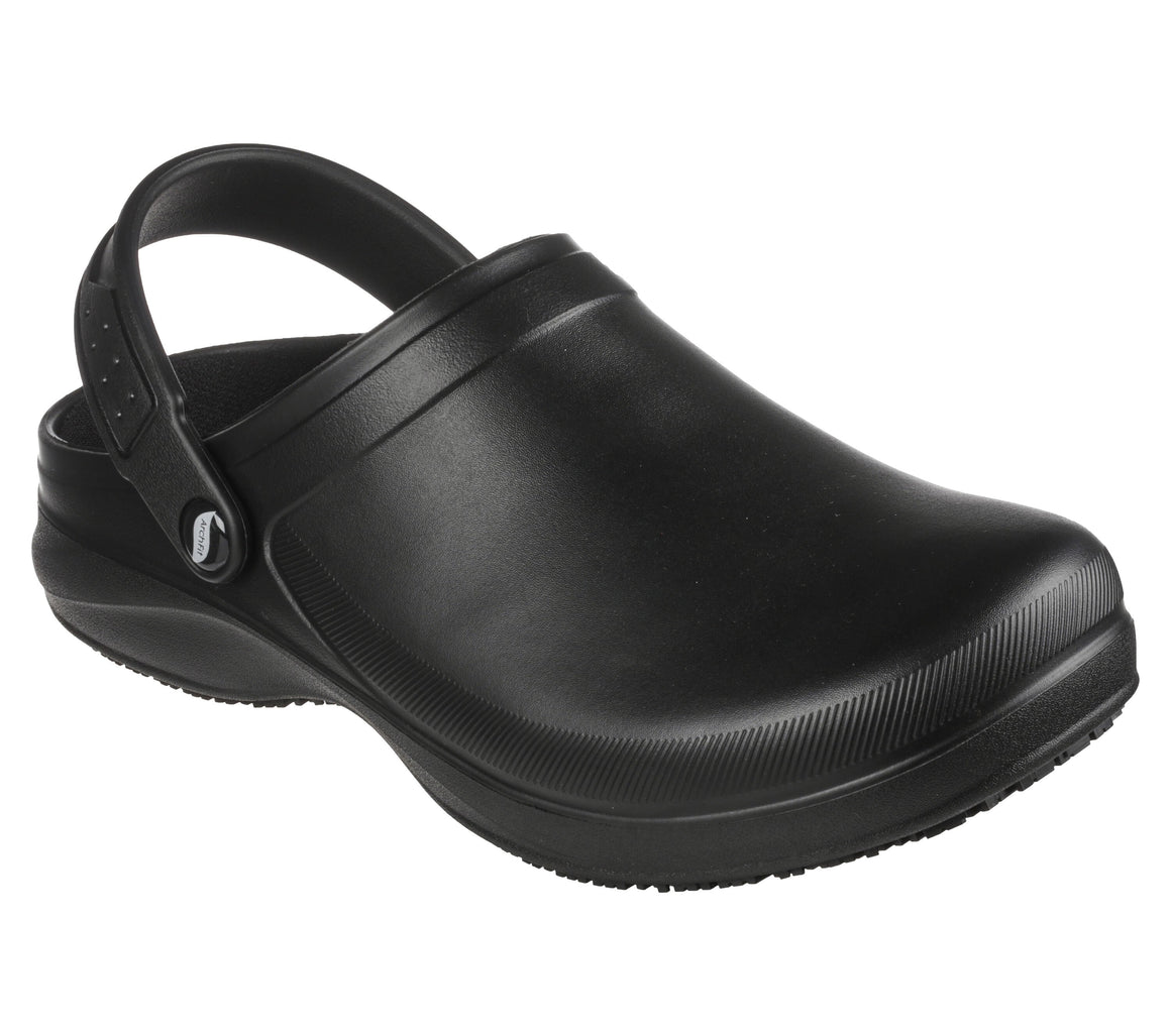 Skechers Men's Riverbound Slip Resistant Work Clog - Black 200092