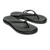 Olukai Women's 'Aka Flip Flop - Black/Black 20509-4040