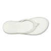 Olukai Women's 'Aka Flip Flop - White/White 20509-4R4R