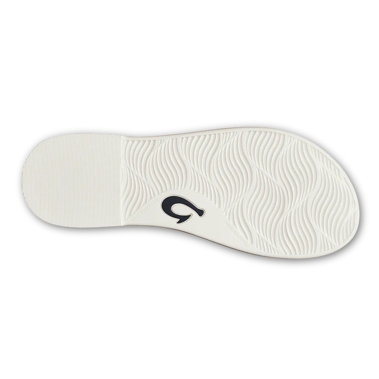 Olukai Women's 'Aka Flip Flop - White/White 20509-4R4R