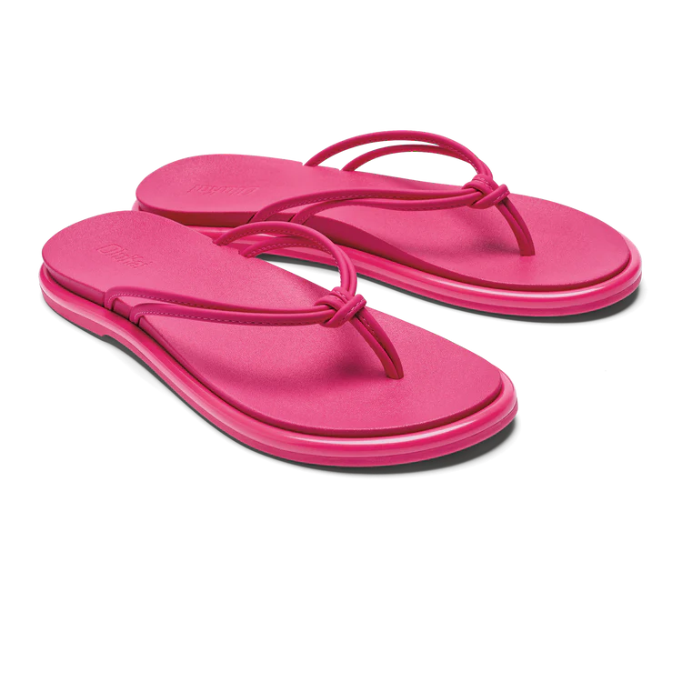 Olukai Women's 'Aka Flip Flop - Pink Plumeria/Pink Plumeria 20509-6P6P