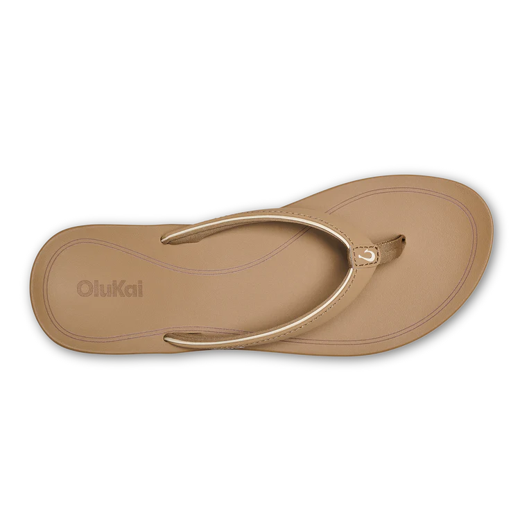 Olukai Women's 'Uiki Flip Flop - Warm Sand/Warm Sand 20537-WVWV
