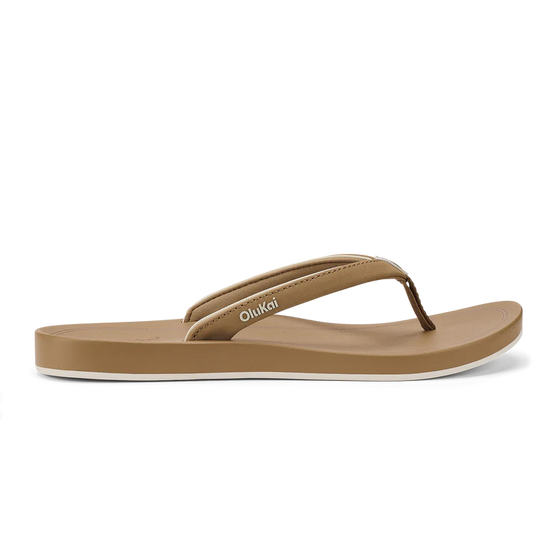 Olukai Women's 'Uiki Flip Flop - Warm Sand/Warm Sand 20537-WVWV