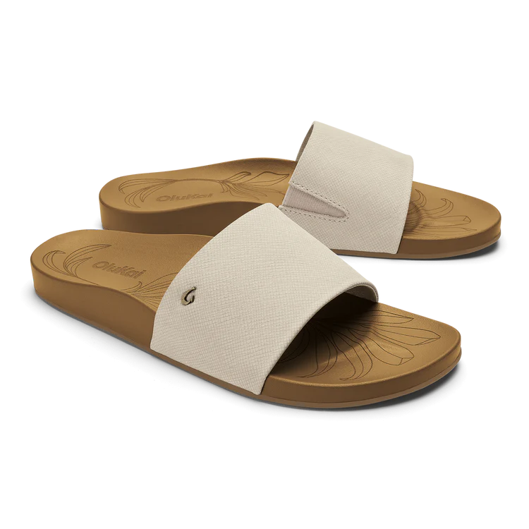 Olukai Women's Kipe'a Pono Sandal - Tapa/Crosshatch 20565-20YT