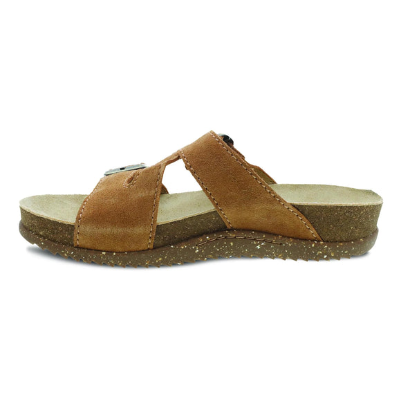 Dansko Women's Dayna Sandal - Tan Suede 2106370300
