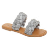 Pierre Dumas Women's Chester-8 Sandal - Silver 21207-208