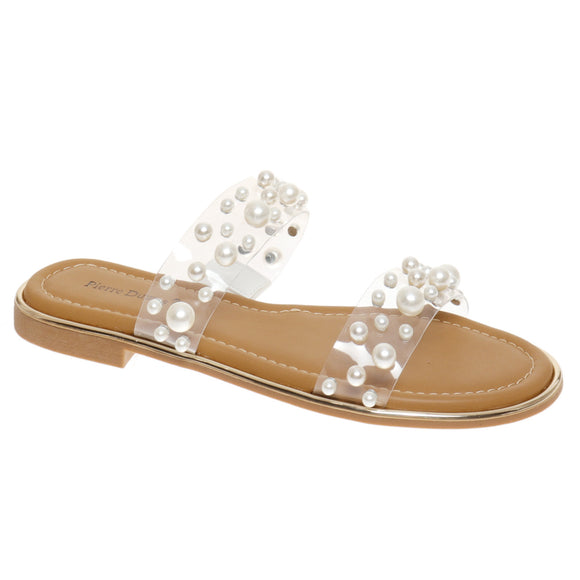 Pierre Dumas Women's Sense-2 Sandal - Clear 21276-000