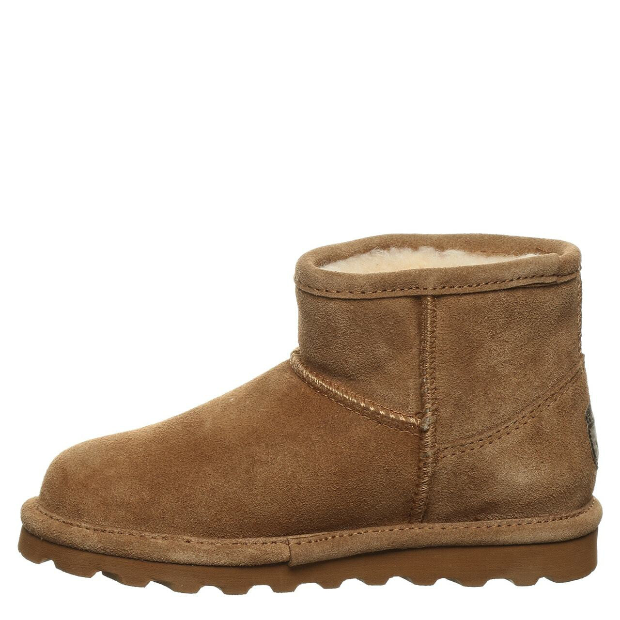 Bearpaw Youth Alyssa Short Fur Boot - Hickory II 2130Y