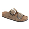 Outwoods Women's Bork-66 Slide Buckle Sandal - Taupe 21391-734