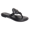 Pierre Dumas Women's Storm-1 Thong Sandal - Black 21520-101