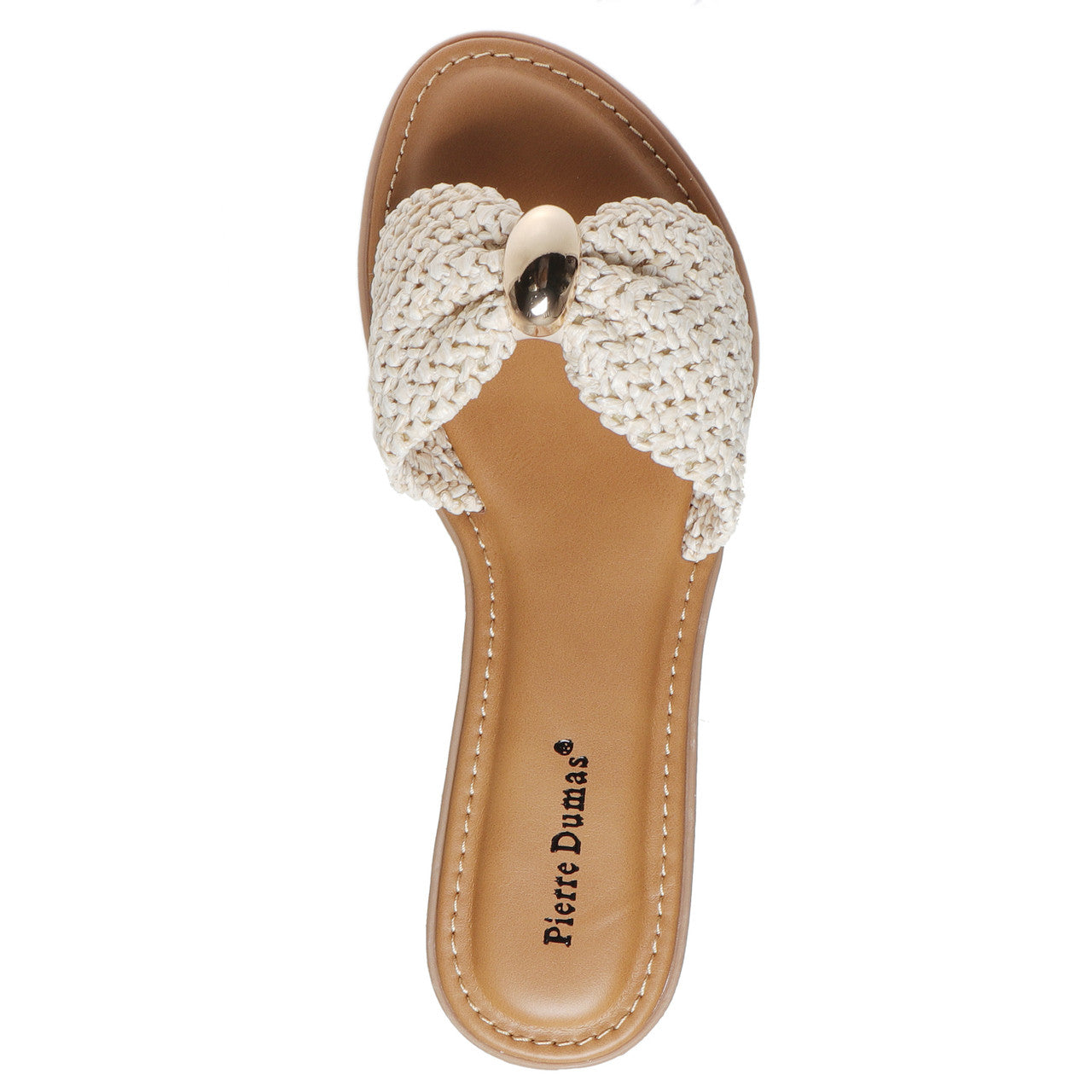 Pierre Dumas Women's Pick-1 Sandals - Cream 21565-505