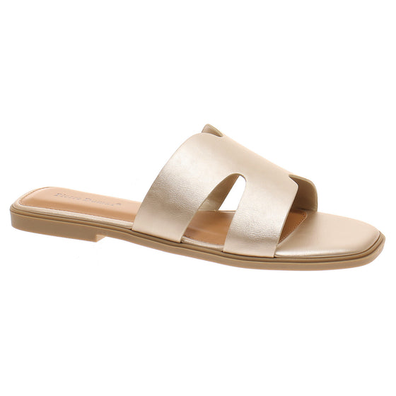 Pierre Dumas Women's Empress-29 Slide Sandal - Gold 21773-207