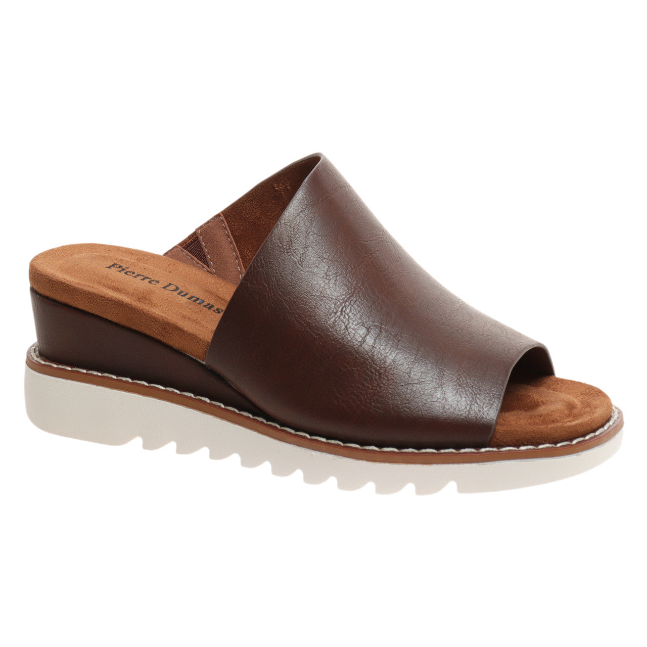 Pierre Dumas Women's Expand-1 Wedge Slide Sandal - Whiskey 22087-135