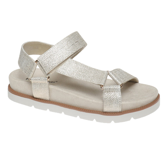 Pierre Dumas Women's Quinn-3 Sandal - Gold 22129-507