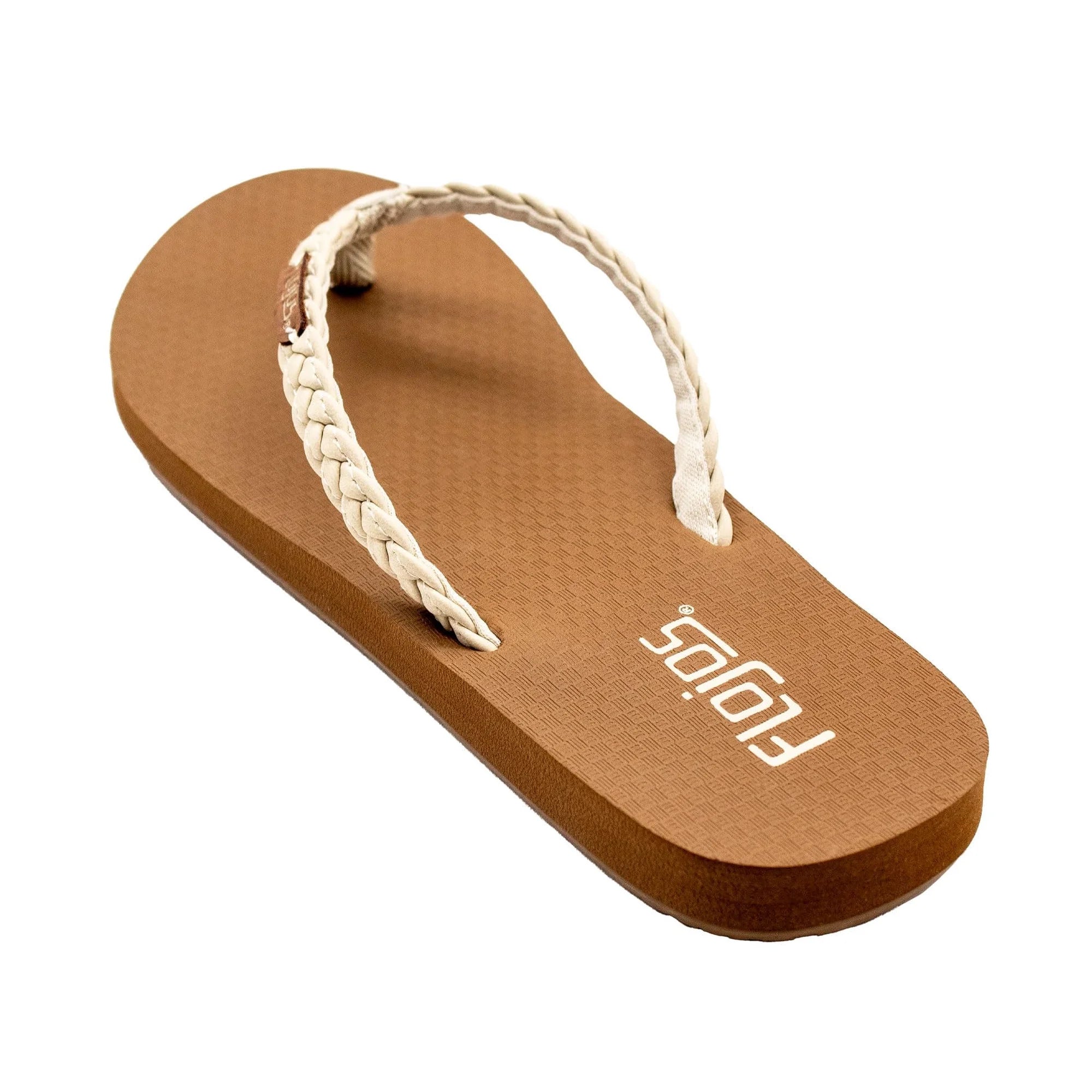 Flojos Women's Danica Sandal - Ivory/Tan 222-IVTN