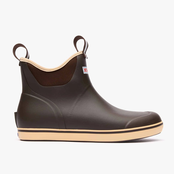 XtraTuf Men's 6" Ankle Deck Boot - Chocolate Tan 22734
