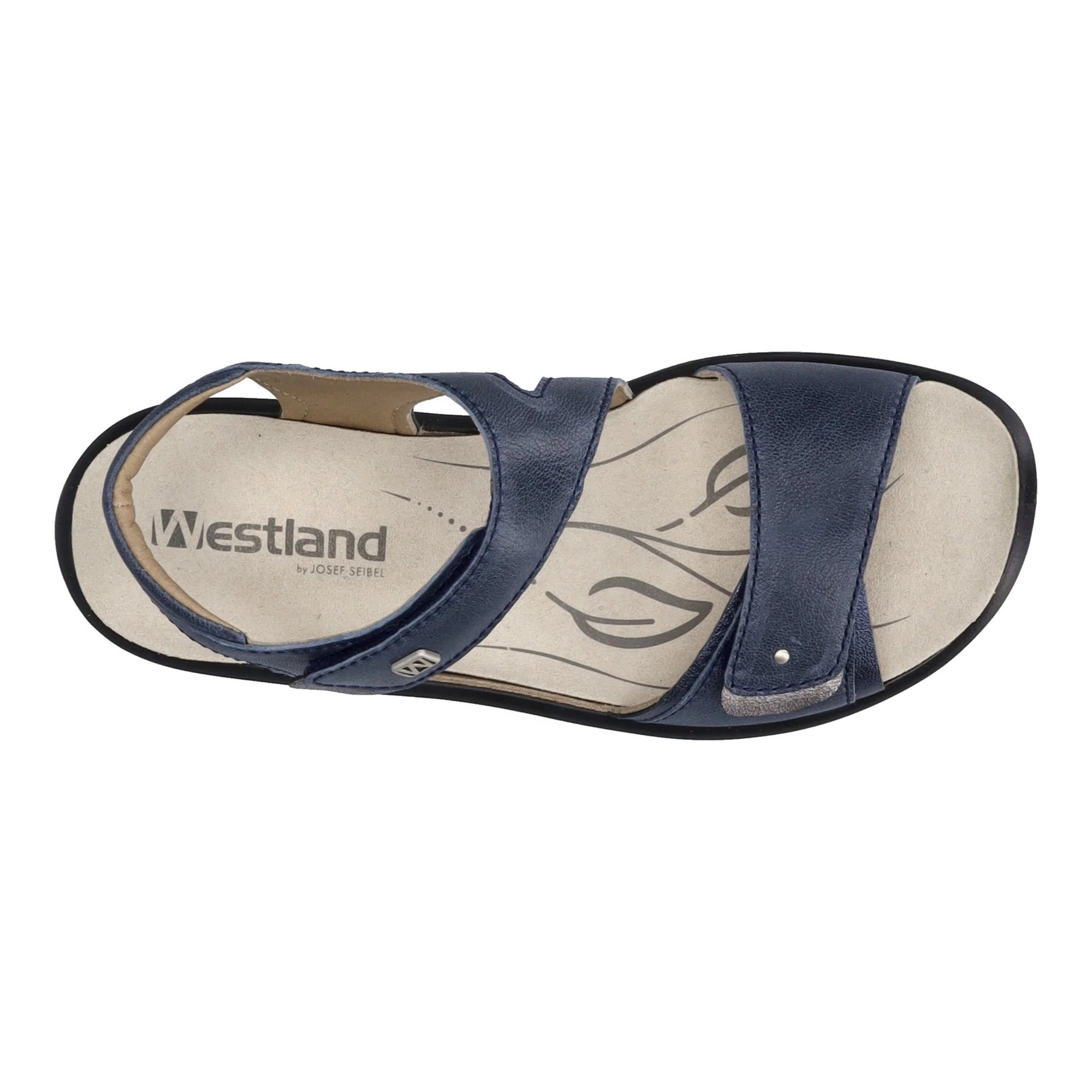 Romika Women's Annecy 01 Sandals - Ocean 25901