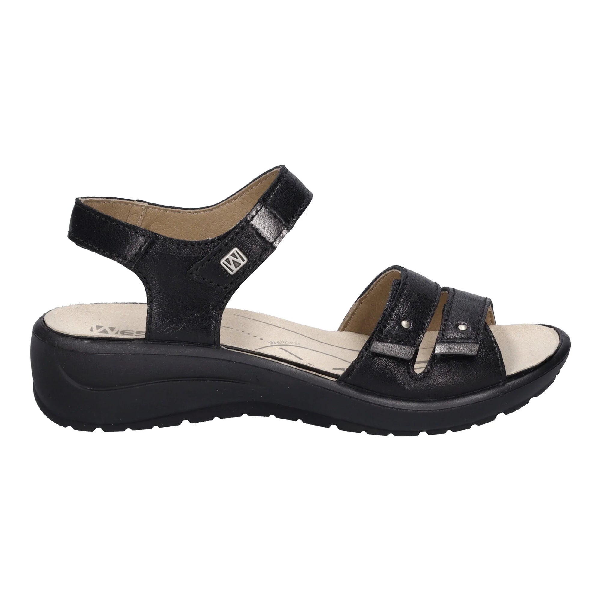 Romika Women's Annecy 02 Sandals - Black 25902
