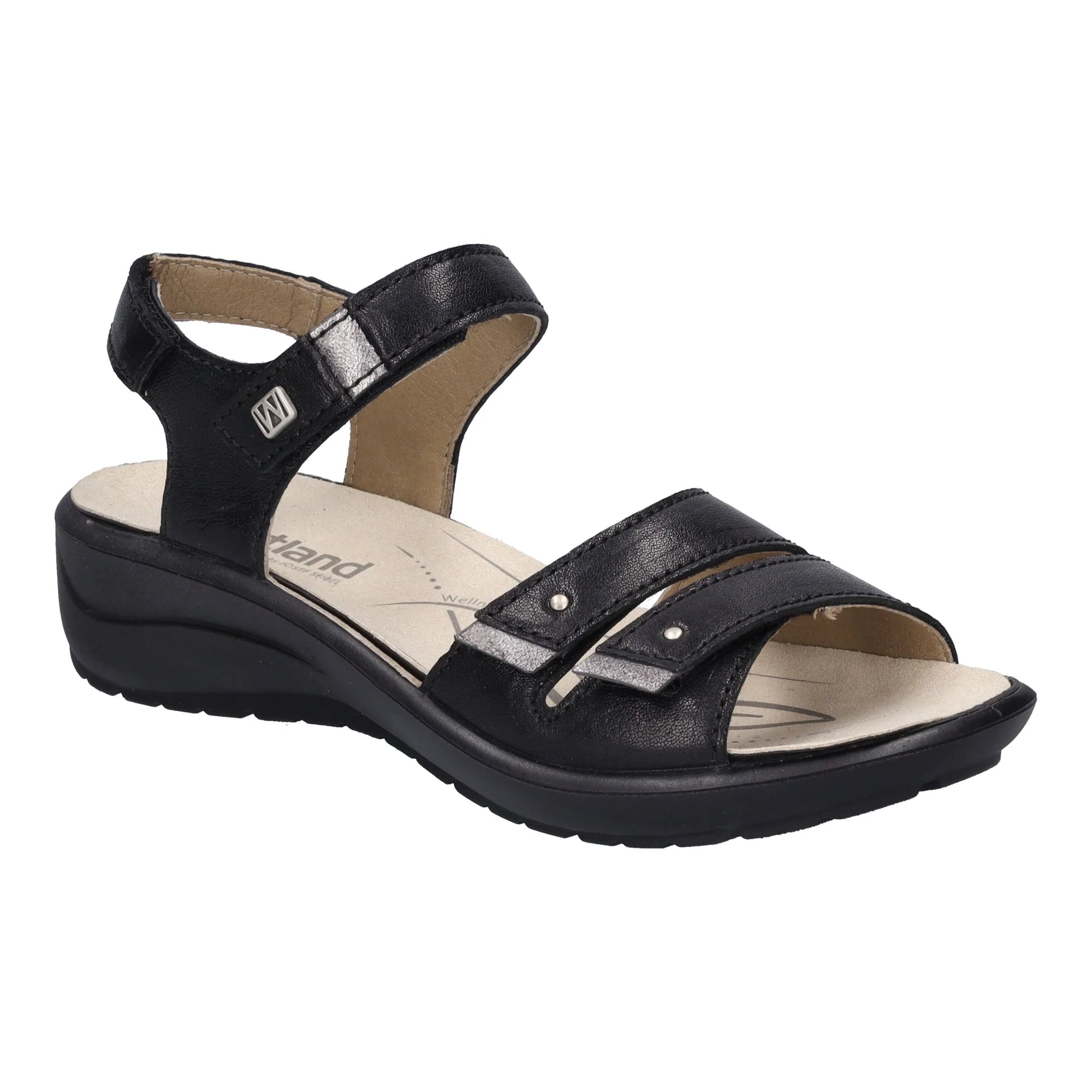 Romika Women's Annecy 02 Sandals - Black 25902