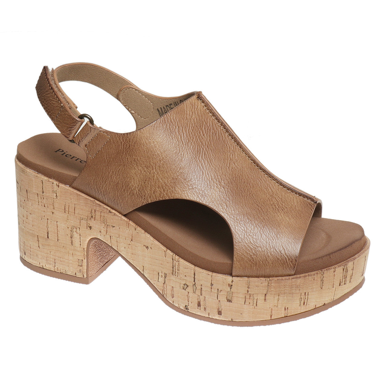 Pierre Dumas Women's Mood-3 Wedge Sandal - Taupe 26638-134