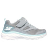 Skechers Kid's Boundless Sneaker - Gray/Turquoise 303555L