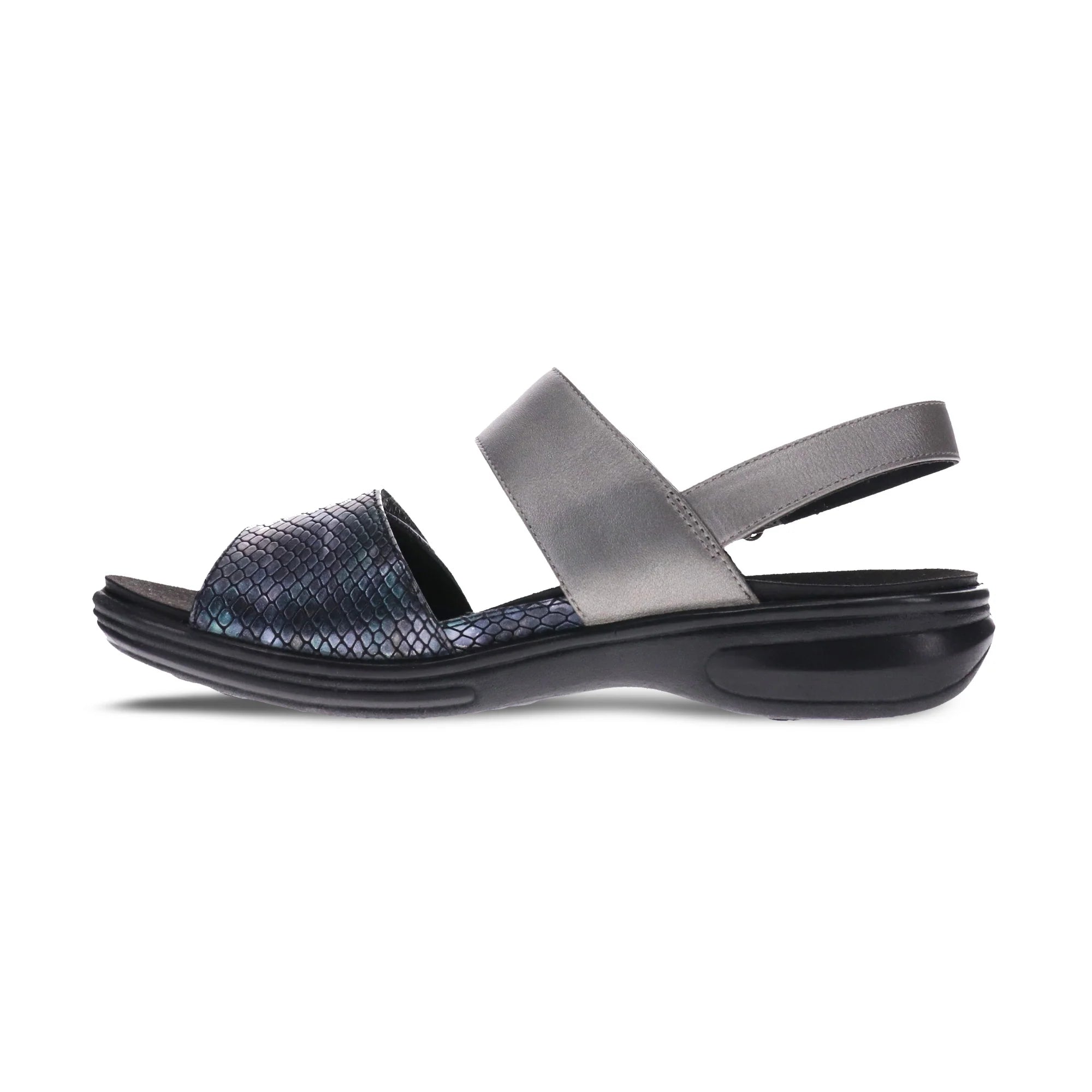 Revere Women's Como Sandal - Slate/Slate Interest 34COMOSLSW