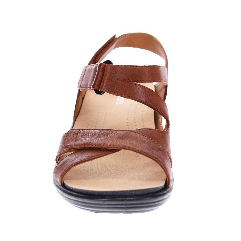 Revere Women's Zanzibar Sandal - Cognac 34ZANZCOGW