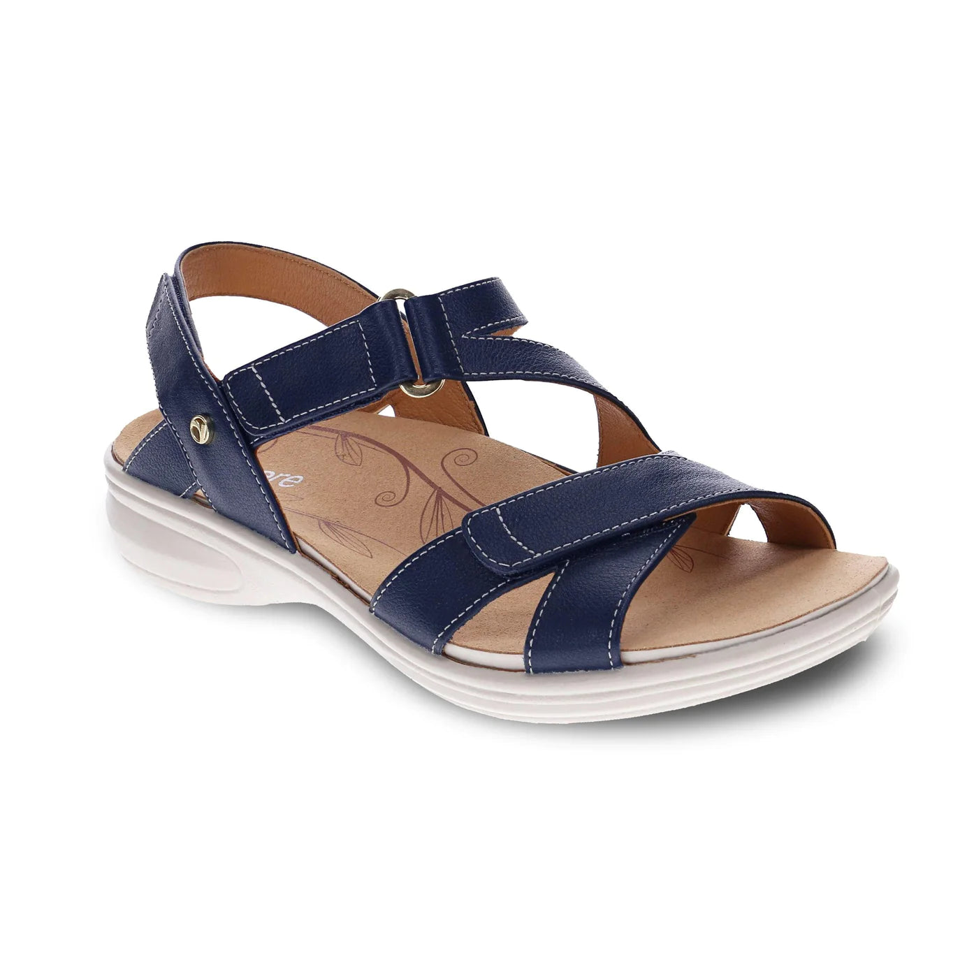 Revere Women's Zanzibar Sandal - Blue 34ZANZNAVW