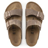 Birkenstock Arizona Waxy Leather Narrow - Tobacco Brown 352203