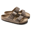 Birkenstock Arizona Waxy Leather Narrow - Tobacco Brown 352203