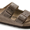 Birkenstock Arizona Waxy Leather Narrow - Tobacco Brown 352203