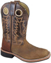 Smoky Mountain Youth's Jesse Western Boot - Brown Distressed 3662Y