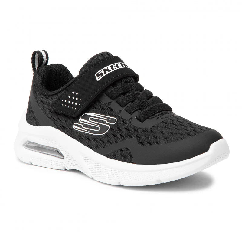 Skechers Kid's Microspec Max - Torvix Tennis Shoes - Black 403375L
